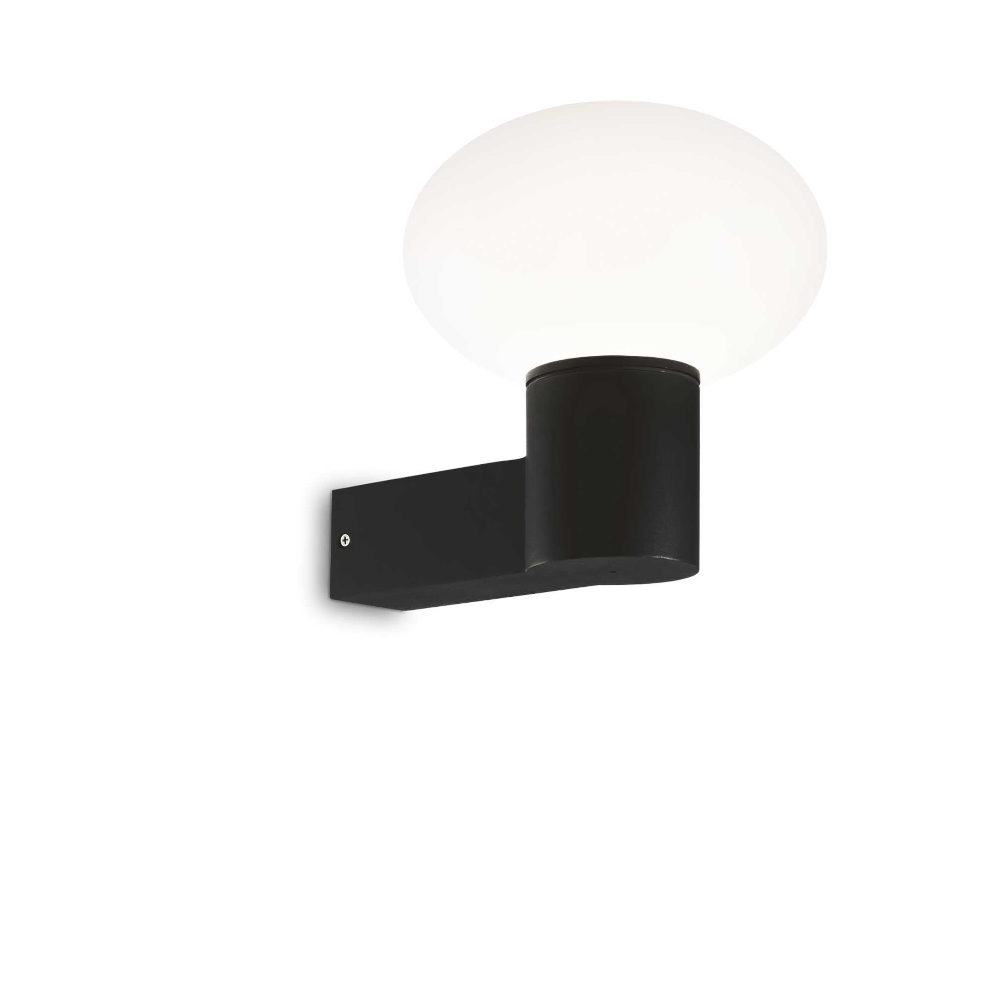Настенный светильник без плафона Ideal Lux Clio MAP1 Nero 146799