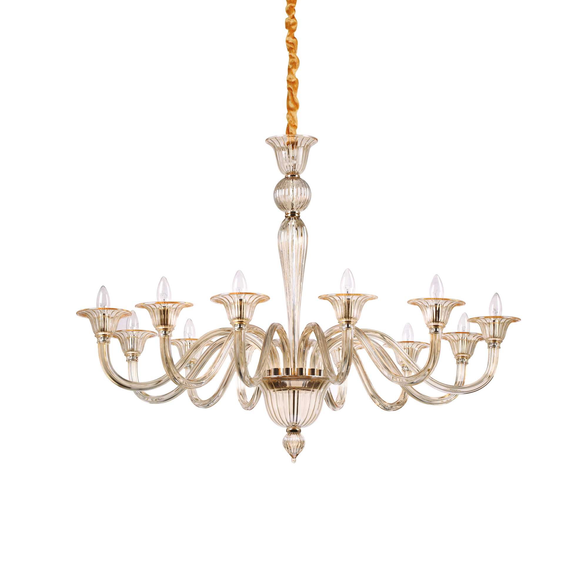 Люстра Ideal Lux Brigitta SP12 Ambra 199405