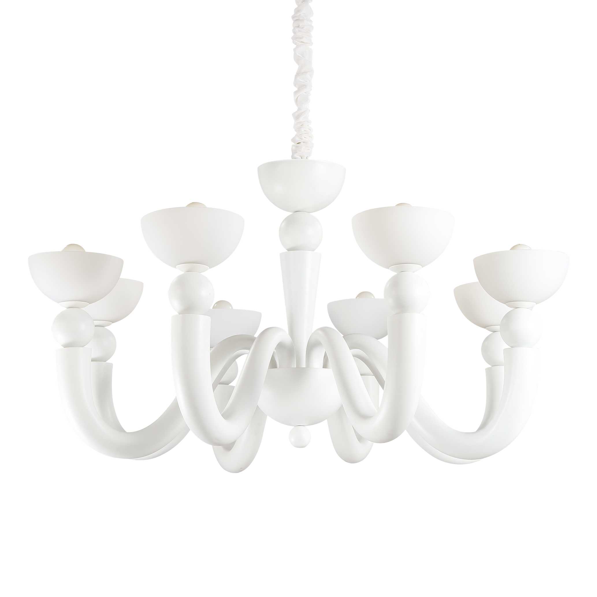 Люстра Ideal Lux Bon Bon SP8 Bianco 094007
