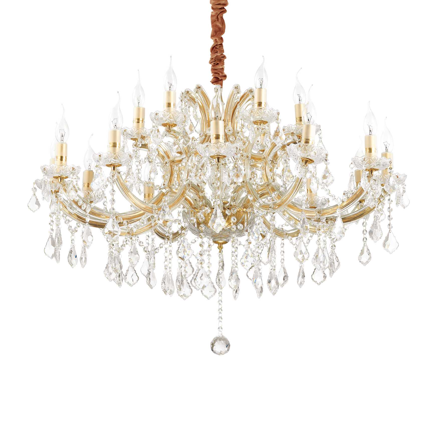 Люстра Ideal Lux Napoleon SP18 Oro 167411