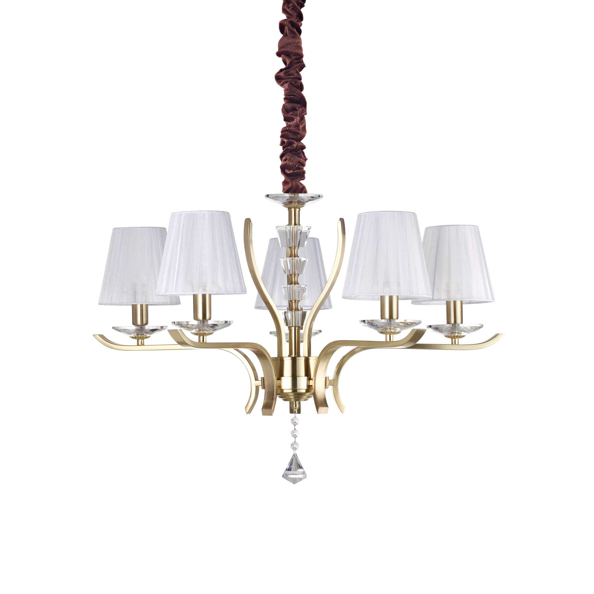 Люстра Ideal Lux Pegaso SP5 Ottone 197722
