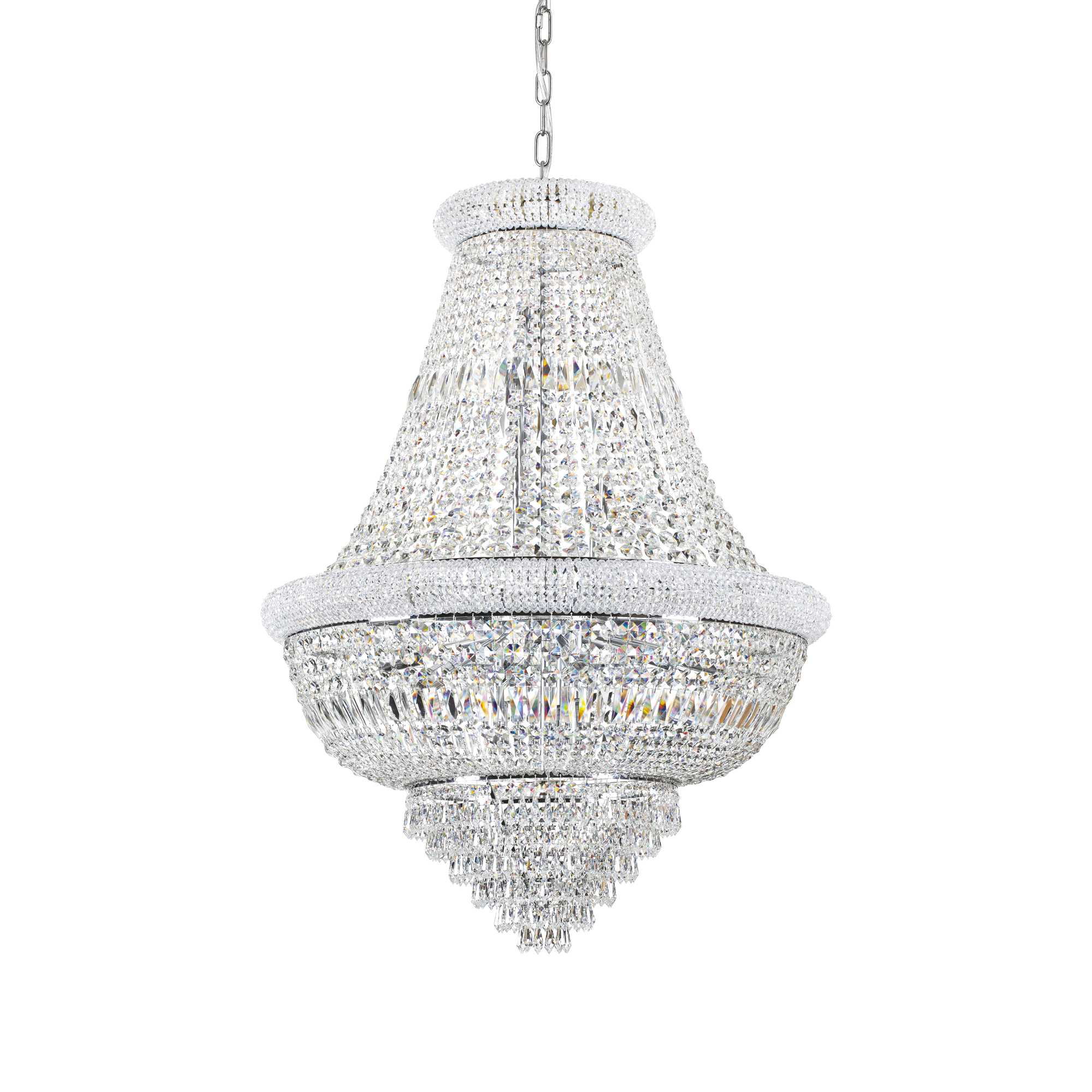 Подвесная люстра Ideal Lux Dubai SP24 Cromo 243597