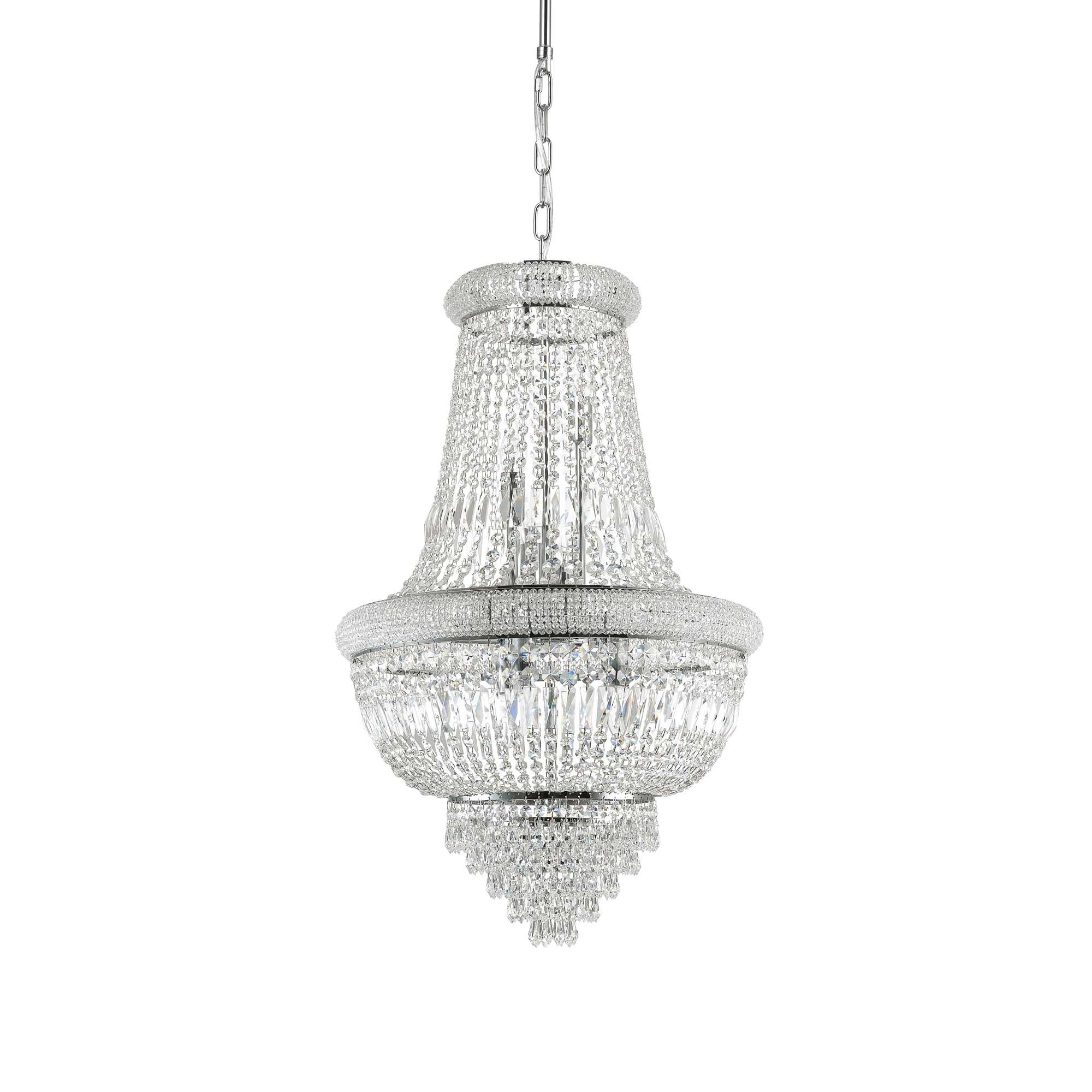 Подвесная люстра Ideal Lux Dubai SP10 Cromo 215969