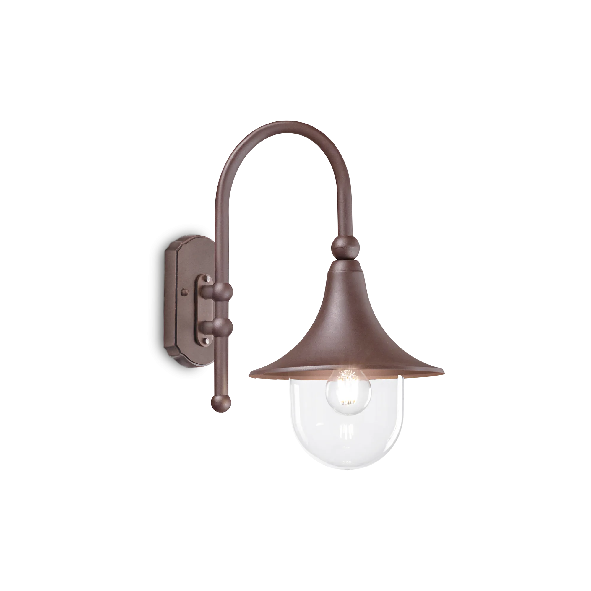 Настенный светильник Ideal Lux Cima AP1 Coffee 246826